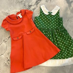 Janie and jack size 5 like new dresses